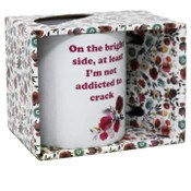 Wholesale - Addicted To Crack Ceramic Coffee Mug C/P 16, UPC: 885114636563